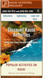 Mobile Screenshot of kauaiactivitiesdiscount.com